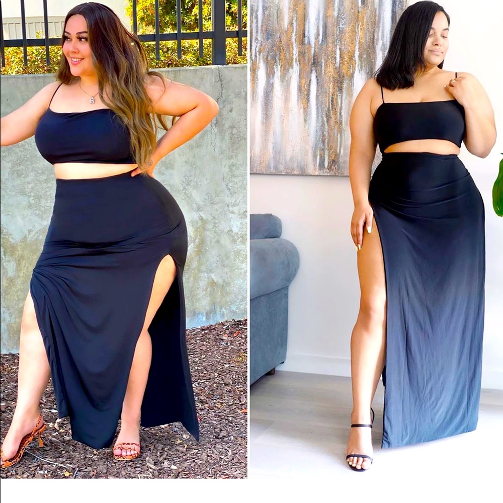 BRAND NEW 2 piece Fashion nova skirt set